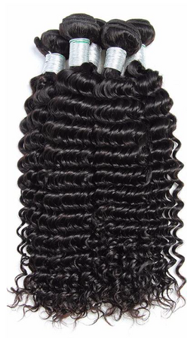 Virgin Hair - Indian Deep Curly | Bundles 18-30 Inches
